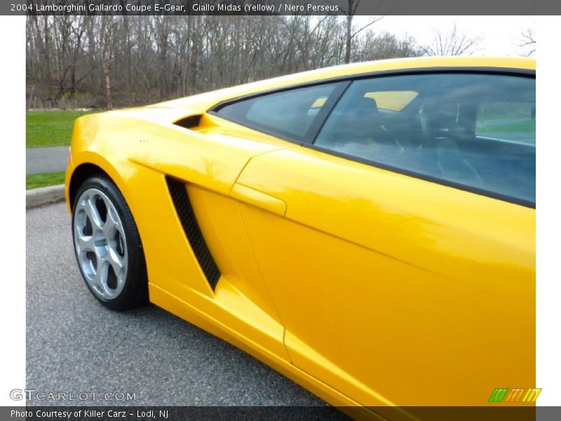 Giallo Midas (Yellow) / Nero Perseus 2004 Lamborghini Gallardo Coupe E-Gear