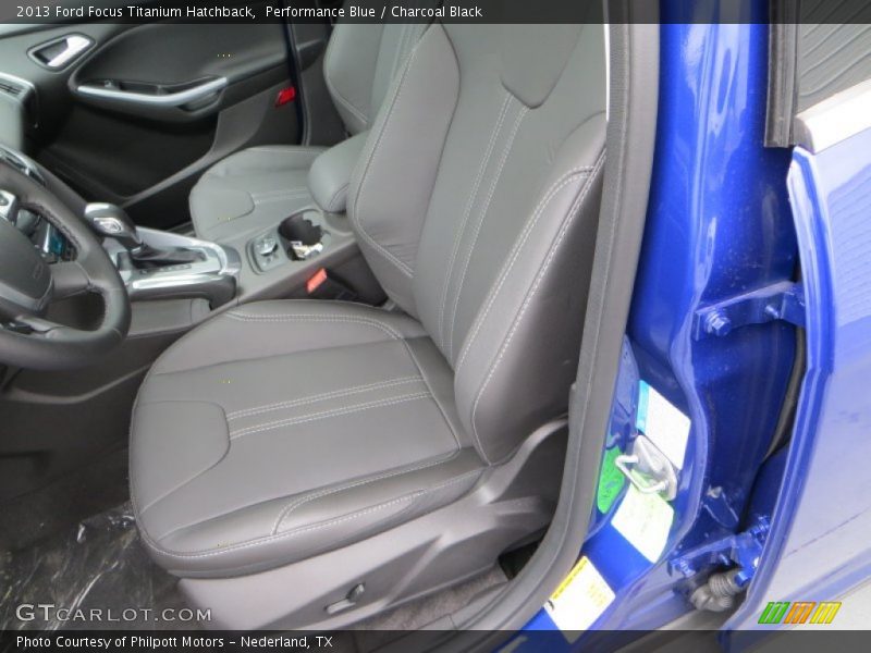 Front Seat of 2013 Focus Titanium Hatchback