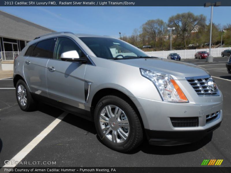 Radiant Silver Metallic / Light Titanium/Ebony 2013 Cadillac SRX Luxury FWD