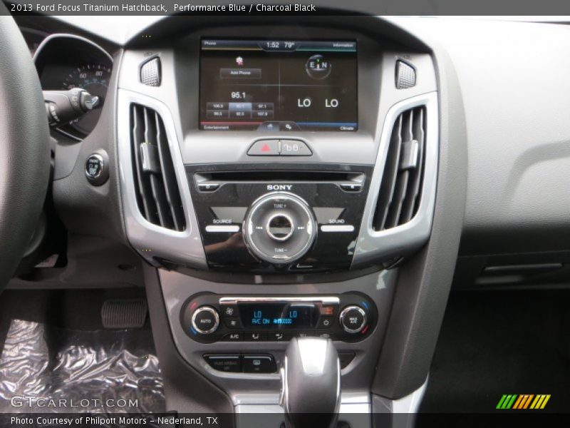 Controls of 2013 Focus Titanium Hatchback