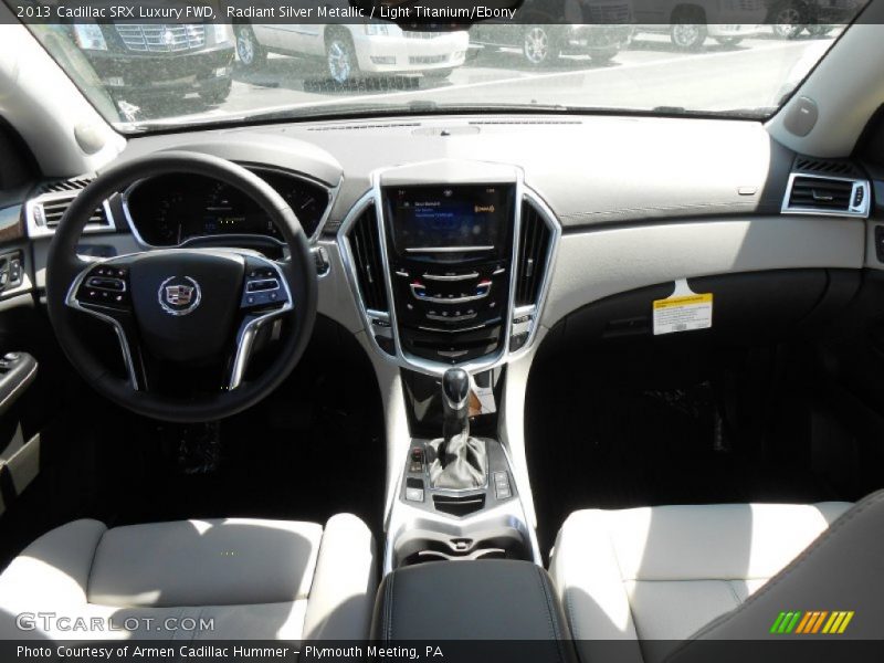 Radiant Silver Metallic / Light Titanium/Ebony 2013 Cadillac SRX Luxury FWD