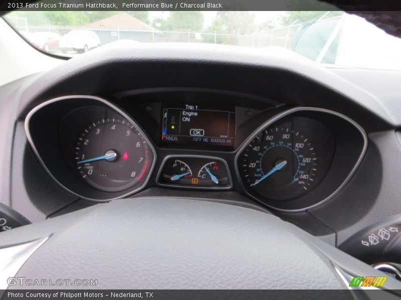  2013 Focus Titanium Hatchback Titanium Hatchback Gauges