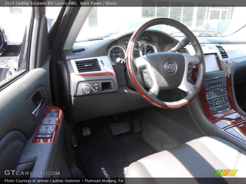 Black Raven / Ebony 2013 Cadillac Escalade ESV Luxury AWD