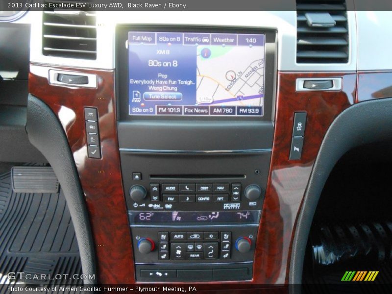 Black Raven / Ebony 2013 Cadillac Escalade ESV Luxury AWD