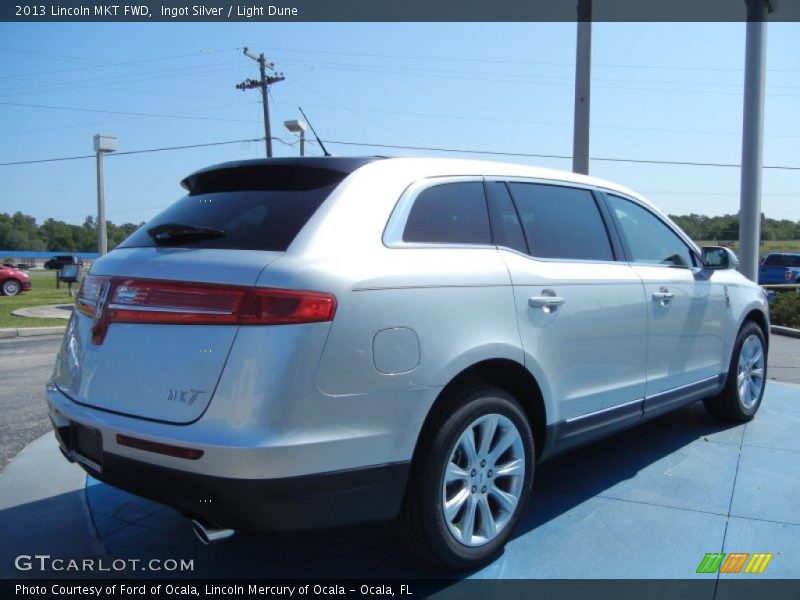 Ingot Silver / Light Dune 2013 Lincoln MKT FWD