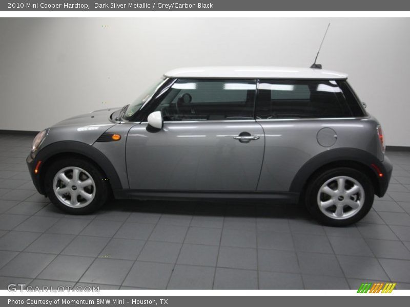 Dark Silver Metallic / Grey/Carbon Black 2010 Mini Cooper Hardtop