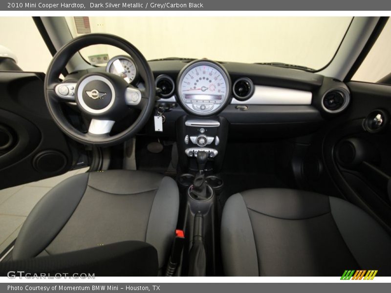 Dark Silver Metallic / Grey/Carbon Black 2010 Mini Cooper Hardtop
