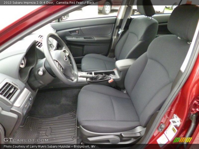 Camellia Red Pearl / Black 2013 Subaru Impreza 2.0i 4 Door