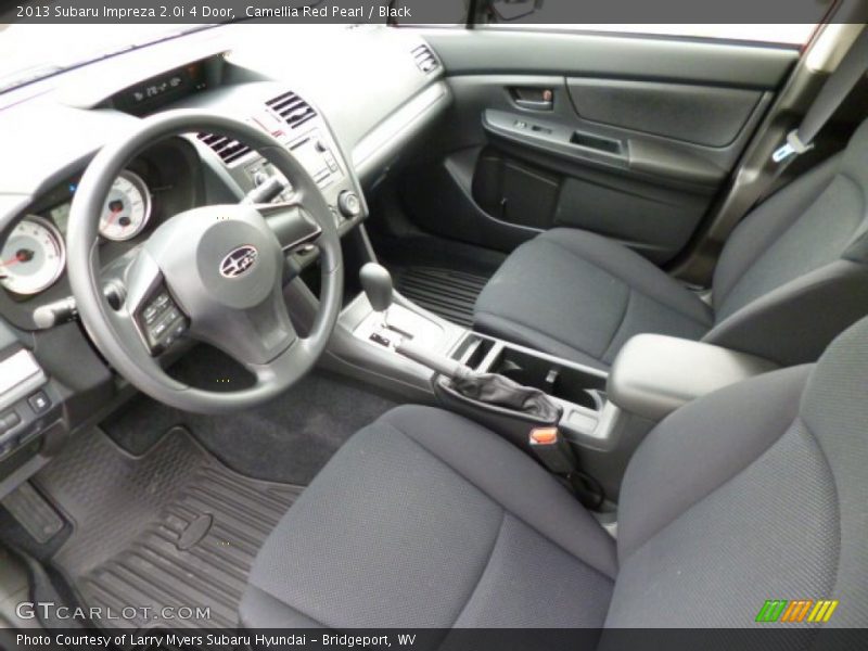 Camellia Red Pearl / Black 2013 Subaru Impreza 2.0i 4 Door
