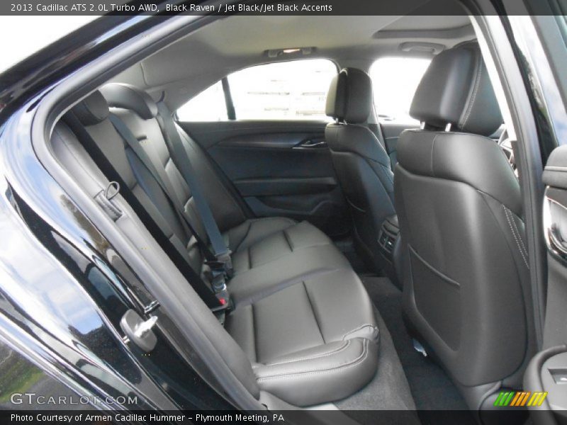 Black Raven / Jet Black/Jet Black Accents 2013 Cadillac ATS 2.0L Turbo AWD
