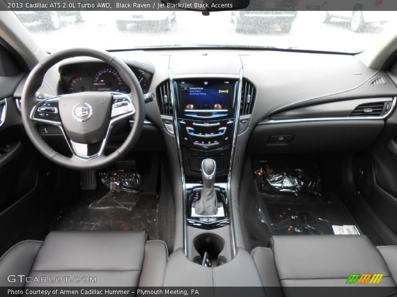 Black Raven / Jet Black/Jet Black Accents 2013 Cadillac ATS 2.0L Turbo AWD