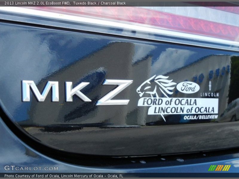 Tuxedo Black / Charcoal Black 2013 Lincoln MKZ 2.0L EcoBoost FWD