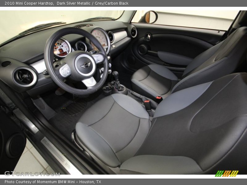 Dark Silver Metallic / Grey/Carbon Black 2010 Mini Cooper Hardtop