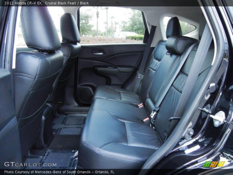 Rear Seat of 2012 CR-V EX
