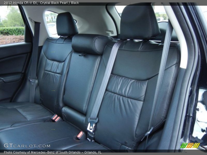 Rear Seat of 2012 CR-V EX