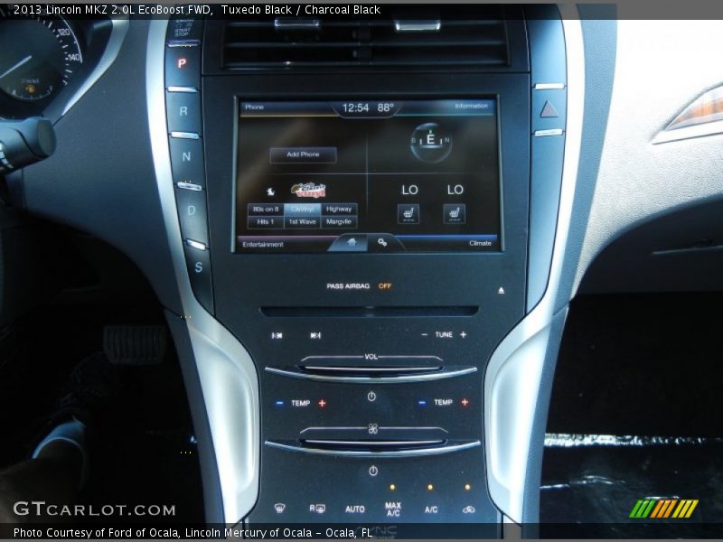 Tuxedo Black / Charcoal Black 2013 Lincoln MKZ 2.0L EcoBoost FWD