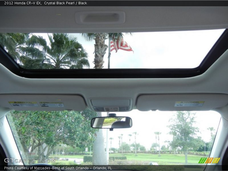 Sunroof of 2012 CR-V EX