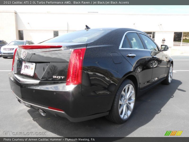 Black Raven / Jet Black/Jet Black Accents 2013 Cadillac ATS 2.0L Turbo Performance AWD