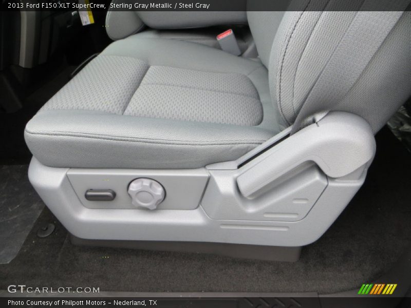 Front Seat of 2013 F150 XLT SuperCrew