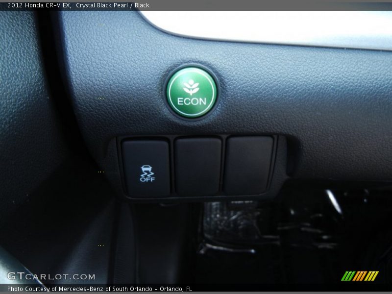 Controls of 2012 CR-V EX