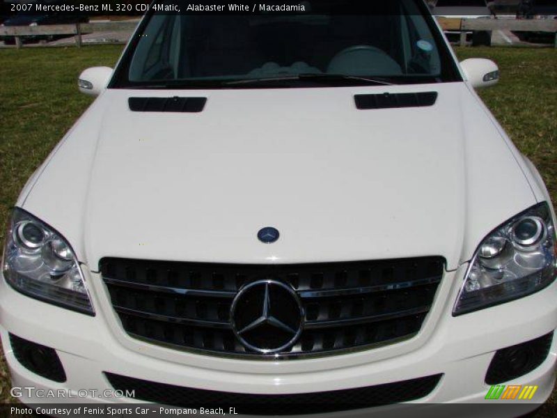 Alabaster White / Macadamia 2007 Mercedes-Benz ML 320 CDI 4Matic