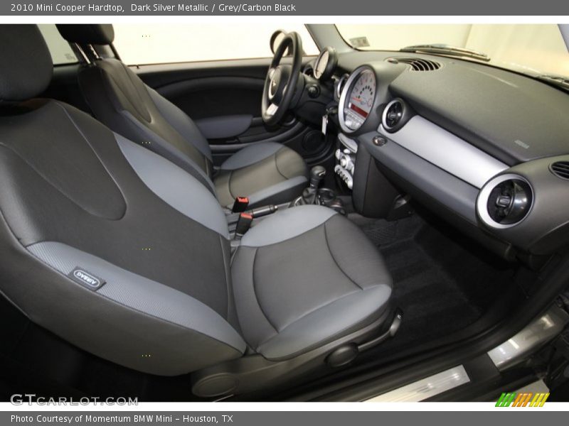 Dark Silver Metallic / Grey/Carbon Black 2010 Mini Cooper Hardtop