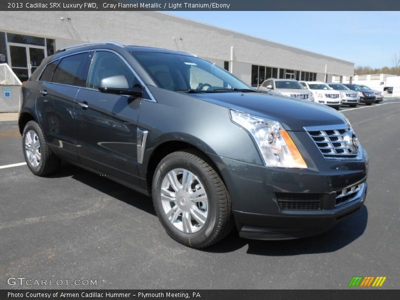 Gray Flannel Metallic / Light Titanium/Ebony 2013 Cadillac SRX Luxury FWD