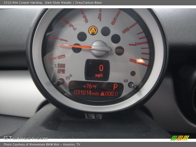 Dark Silver Metallic / Grey/Carbon Black 2010 Mini Cooper Hardtop