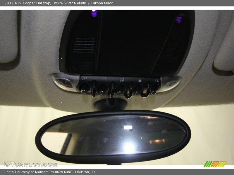 White Silver Metallic / Carbon Black 2011 Mini Cooper Hardtop