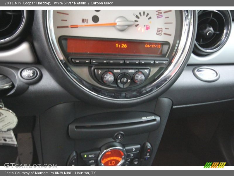White Silver Metallic / Carbon Black 2011 Mini Cooper Hardtop