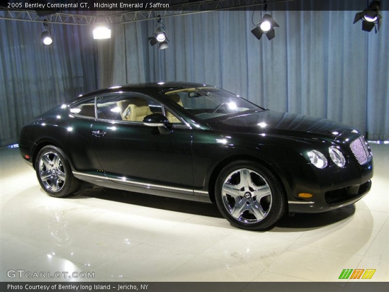 Midnight Emerald / Saffron 2005 Bentley Continental GT