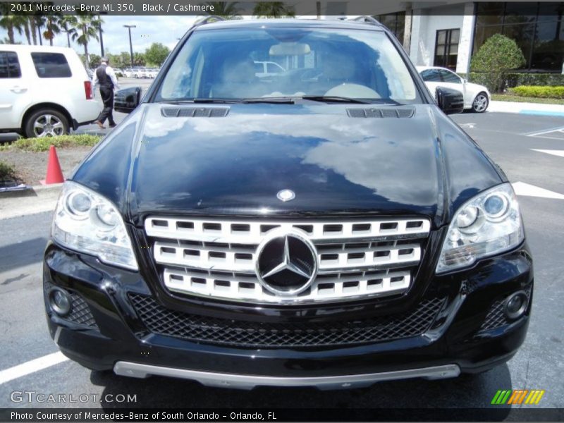 Black / Cashmere 2011 Mercedes-Benz ML 350