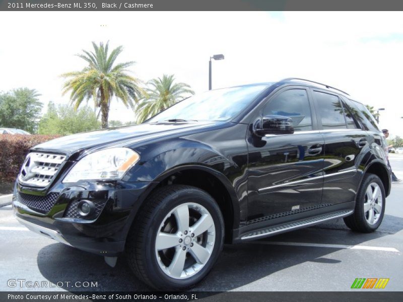 Black / Cashmere 2011 Mercedes-Benz ML 350