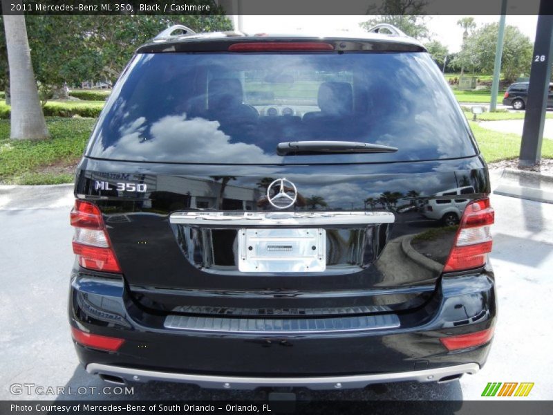 Black / Cashmere 2011 Mercedes-Benz ML 350
