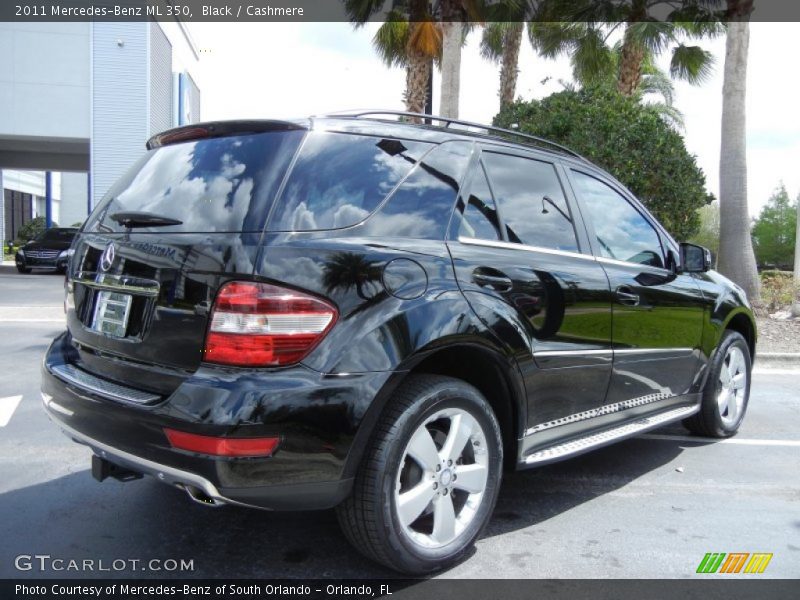 Black / Cashmere 2011 Mercedes-Benz ML 350