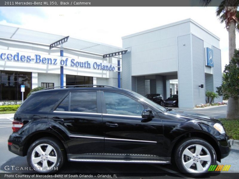 Black / Cashmere 2011 Mercedes-Benz ML 350