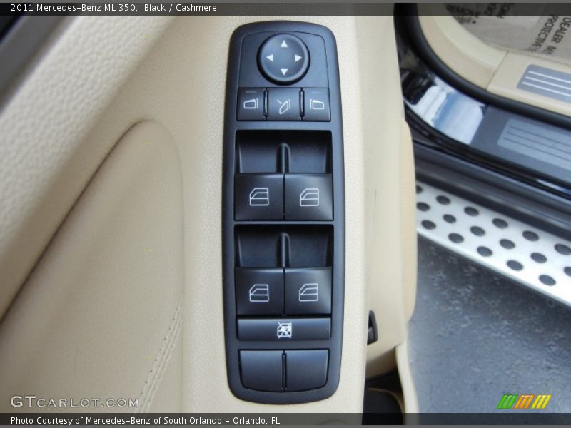 Black / Cashmere 2011 Mercedes-Benz ML 350