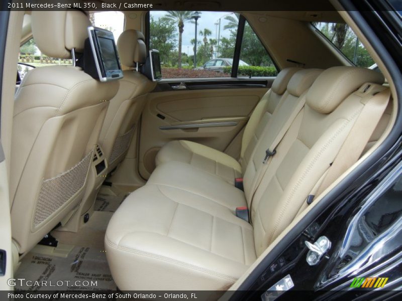 Black / Cashmere 2011 Mercedes-Benz ML 350