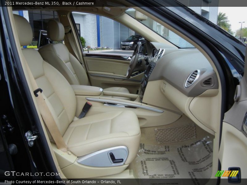 Black / Cashmere 2011 Mercedes-Benz ML 350
