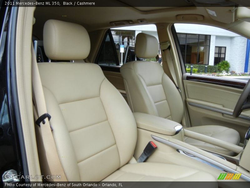 Black / Cashmere 2011 Mercedes-Benz ML 350