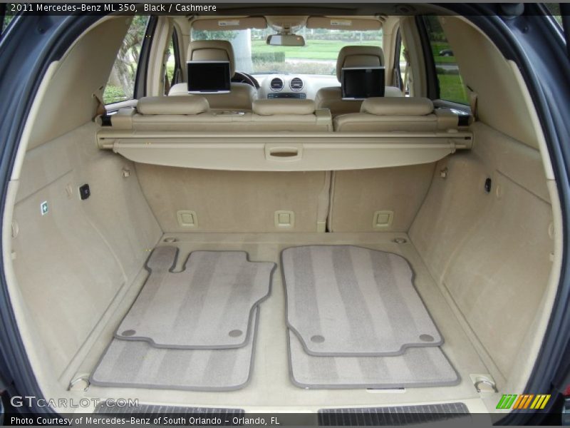 Black / Cashmere 2011 Mercedes-Benz ML 350
