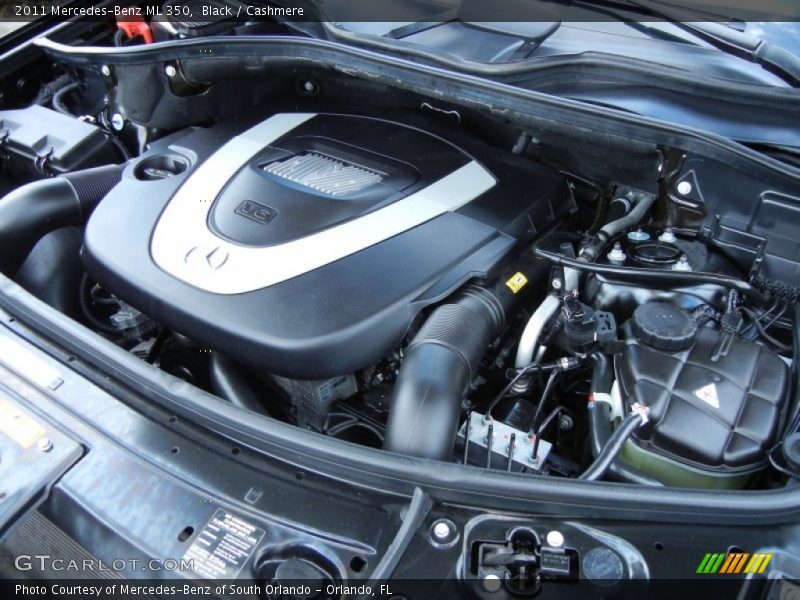 Black / Cashmere 2011 Mercedes-Benz ML 350