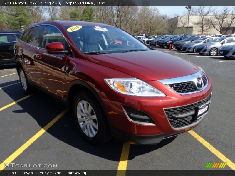 Copper Red Mica / Sand 2010 Mazda CX-9 Touring AWD