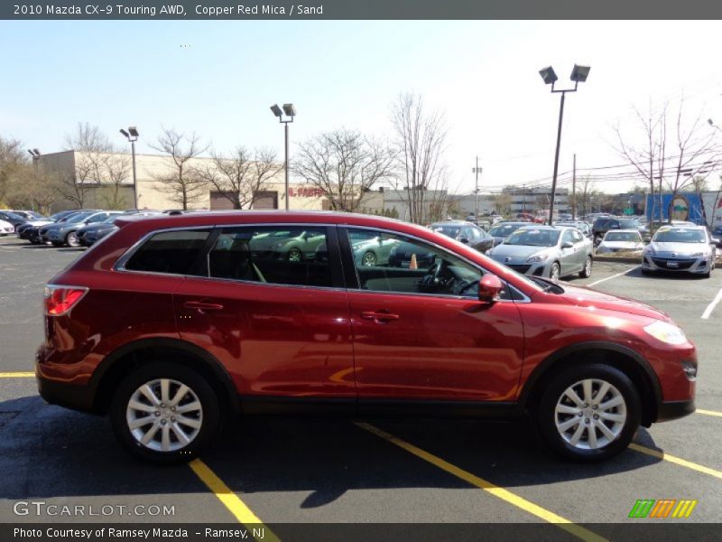 Copper Red Mica / Sand 2010 Mazda CX-9 Touring AWD