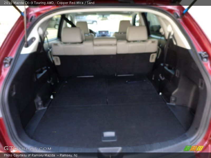 Copper Red Mica / Sand 2010 Mazda CX-9 Touring AWD