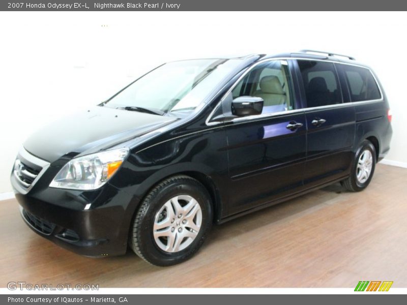 Nighthawk Black Pearl / Ivory 2007 Honda Odyssey EX-L