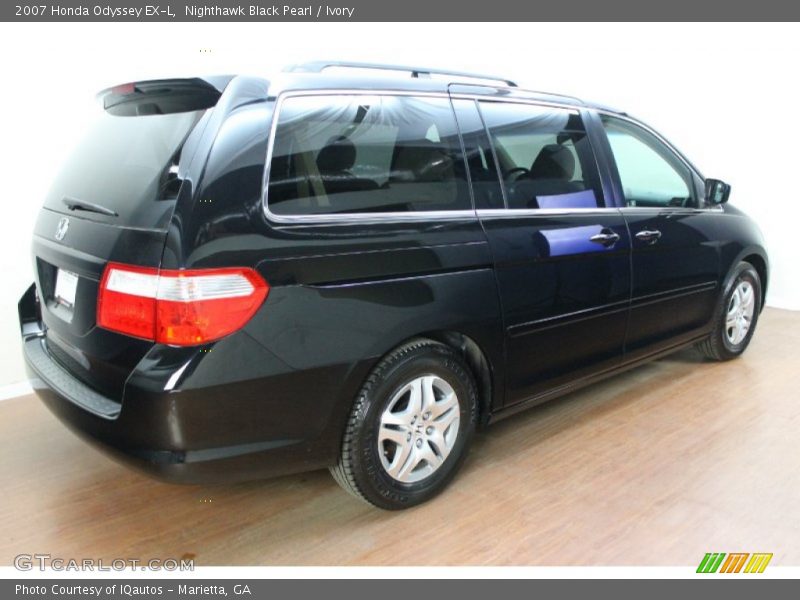 Nighthawk Black Pearl / Ivory 2007 Honda Odyssey EX-L