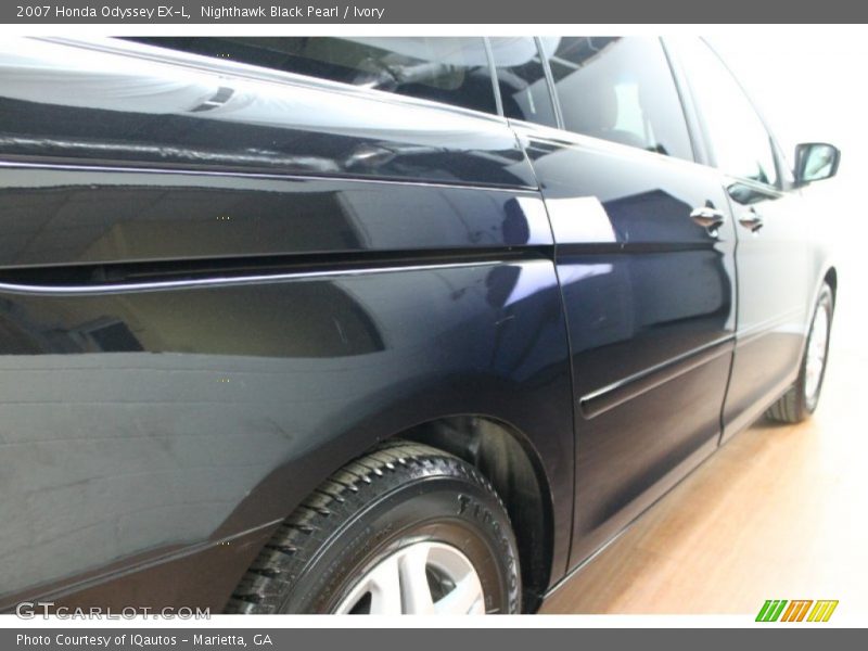 Nighthawk Black Pearl / Ivory 2007 Honda Odyssey EX-L