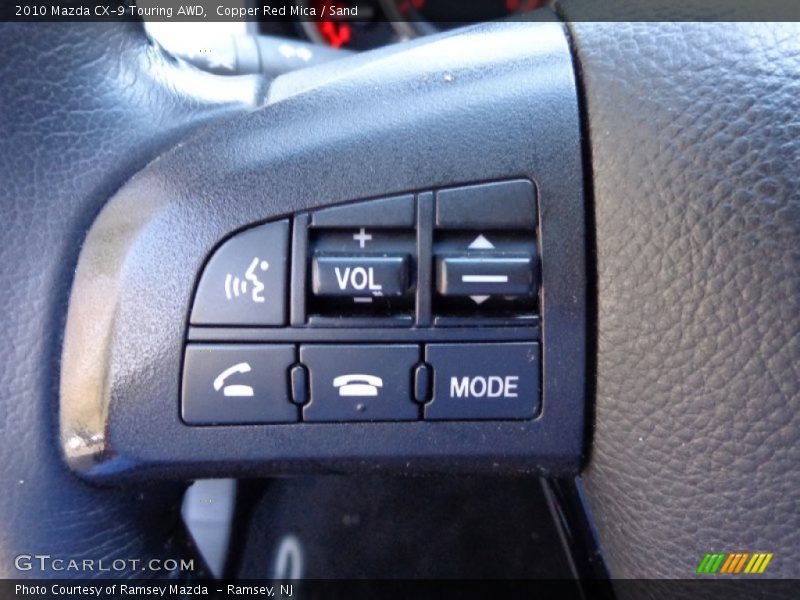 Copper Red Mica / Sand 2010 Mazda CX-9 Touring AWD