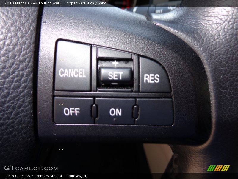 Copper Red Mica / Sand 2010 Mazda CX-9 Touring AWD